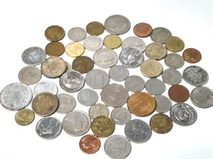 Foreign Coins Various Years Circulated Lot - Picture 1 of 3