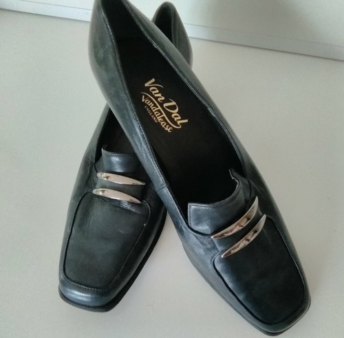 VANS Ballerine Van Dal in pelle navy 5 5 D nuove