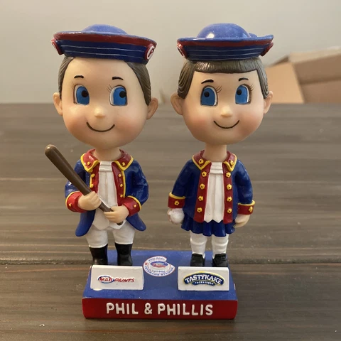 PHIL AND PHILLIS MVP PHILADELPHIA PHILLIES VETERANS BOBBLEHEAD 2003 No Box Cover