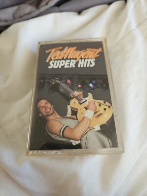 Ted Nugent Super Hits Cassette Cat Scratch Fever Wango Tango Classic Hard Rock - Image 1 of 3