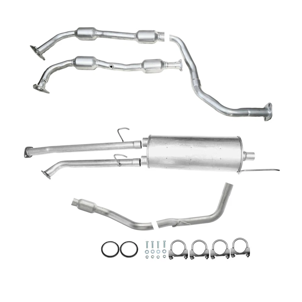 Toyota Tundra 2007-2014 5.7L Complete Exhaust  (Only for 164.6in Wheelbase) - Image 1 of 1
