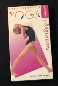 Yoga VHS 1993,  90's Yoga Journal’s Practice for Beginners Patricia Walden Rare - Picture 1 of 3