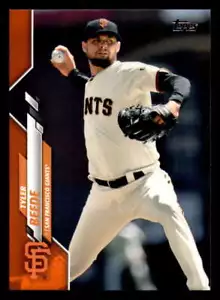 2020 Topps Orange 99 Made # 67 Tyler Beede - San Francisco Giants - Picture 1 of 4