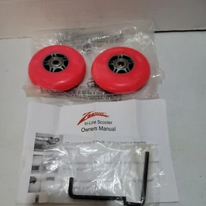 Zoomer Inline Scooter Replacement Wheel Set with Instructions & Wrenches - Picture 1 of 2