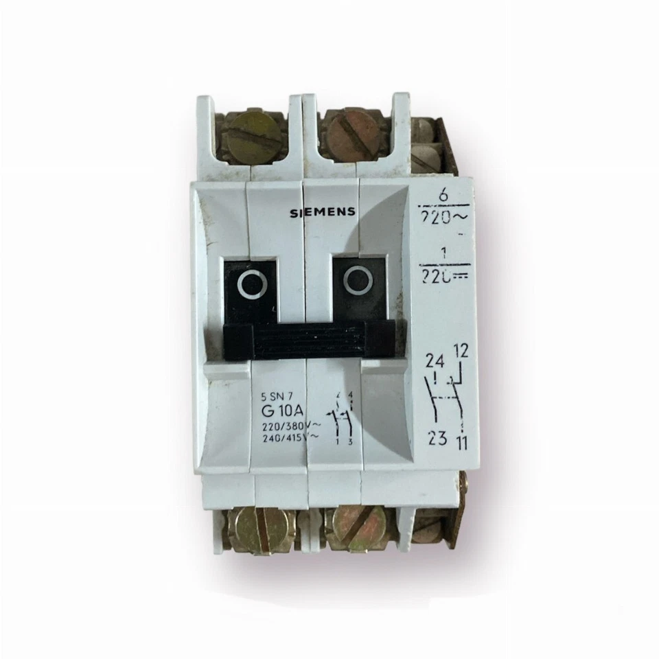 Siemens Interruptor Automático 5 Sn 7G 10A 220/380V 240/415V - Imagen 1 de 1