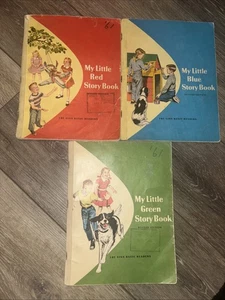 The Ginn Basic Readers My Little Red Green Blue Story Book Softcover 1961 64 60s - Picture 1 of 9