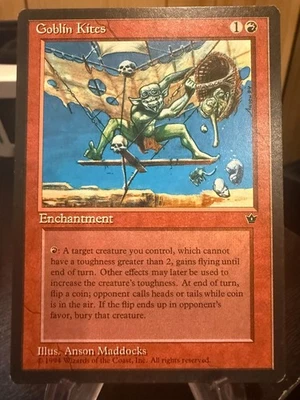 MTG Magic the Gathering Fallen Empires Goblin Kites - Image 1 of 2