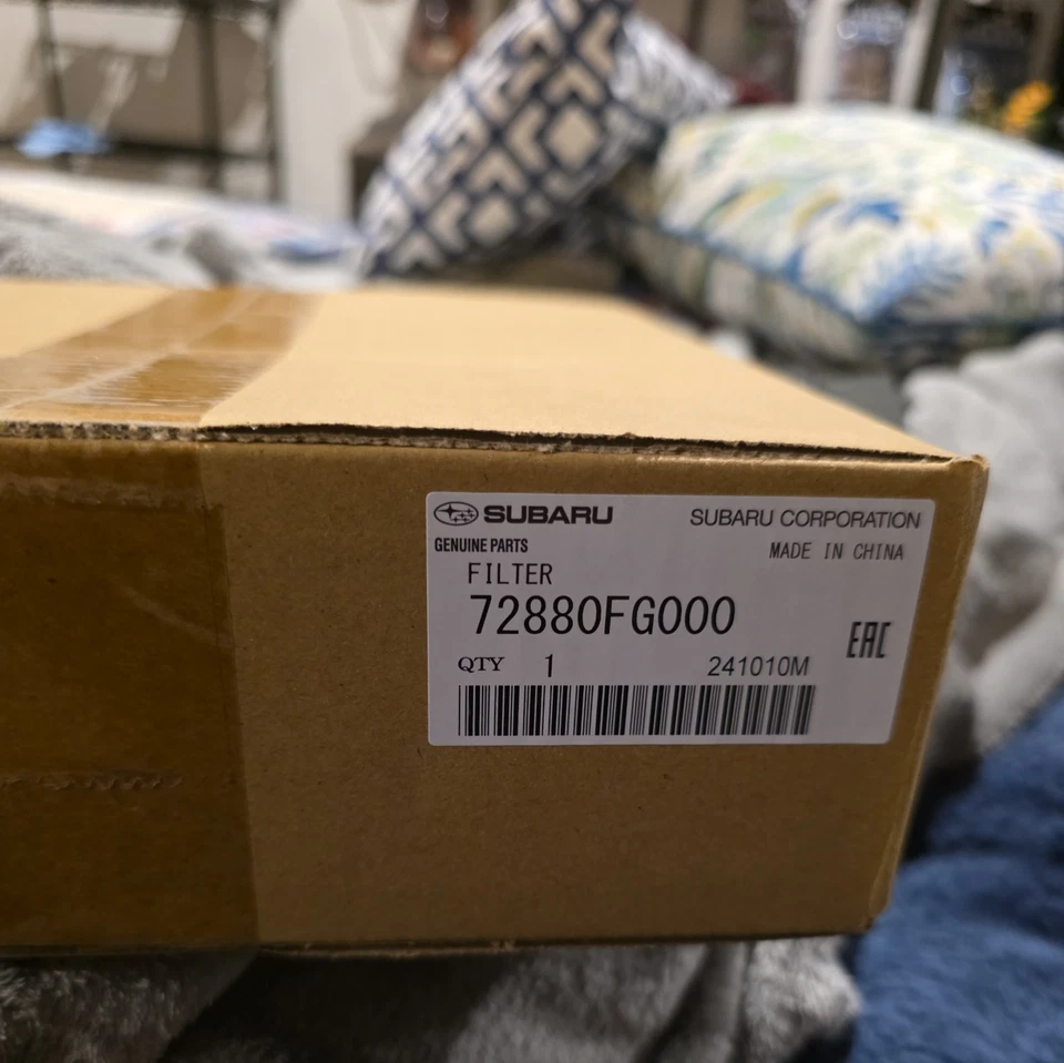 Filtro de aire de cabina 72880FG000 para Subaru WRX 2013-2015 Crosstrek Forester Impreza Foto 1 de 1