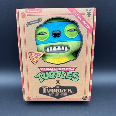 Teenage Mutant Ninja Turtles X Fuggler Leonardo Plush Toy Limited Edition Glow - Image 1 of 4