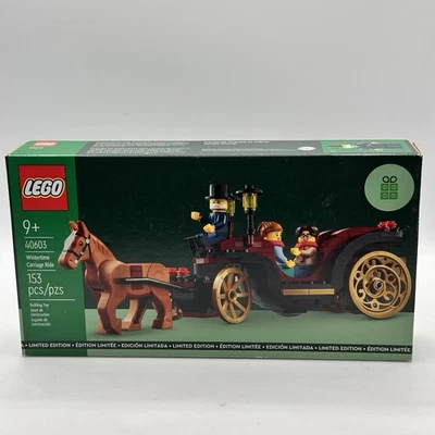 Lego 40603 Wintertime Carriage Ride Limited Edition New Sealed Free Shipping USA - Image 1 of 4
