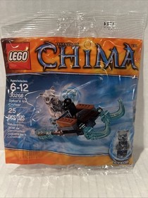 LEGO LEGENDS OF CHIMA: Sykor's Ice Cruiser (30266) NEW Retired!