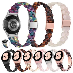 Resin Metal Strap Band For Samsung Galaxy Watch 6 5 4 40/44mm 6 Classic 43/47mm - Picture 1 of 69