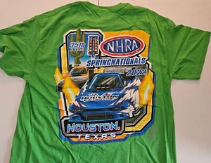 NHRA Drag Race 2022 Spring Nats (035) Houston Cotton T-shirt. - Picture 1 of 2