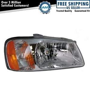 Right Headlight Assembly Passenger Side For 2000-2002 Hyundai Accent HY2503123