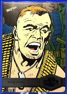 2021-22 SkyBox Metal Universe Spider-Man High Series #161 Nick Fury - Picture 1 of 2