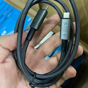 USB4 for Thunderbolt 4 Cable 40Gbps PD 240W 5A 8K@60Hz Video Display USB C Cable - Picture 1 of 6
