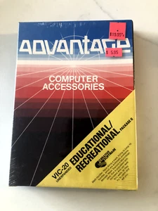 Vintage Educational / Recreational Package I for Commodore Vic-20 by Advantage - Picture 1 of 6