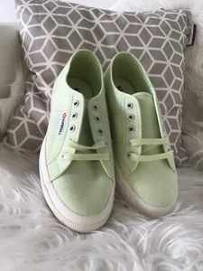 Superga Sneaker Gr. 38 hellgrün Stoff - Bild 1 von 4