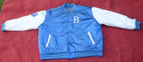 Vintage Cooperstown Collection Brooklyn Dodgers Jacket Size XL Cover