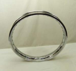 DKW RT...STAHL FELGE CHROM 19" - 1,85BX19*36 - 15°/15° - VOLLNABE - ERWE - 1825B - Bild 1 von 4