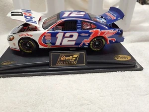 8¼" Revell Nascar Mobil 1 2000 Ford Taurus #12 Jeremy Mayfield 1:24 Scale Car - Picture 1 of 11
