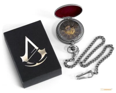 Assassins Creed Unity Arno Pocket Watch - BRAND NEW - Special Offer Promo Rare Q - Photo 1/4