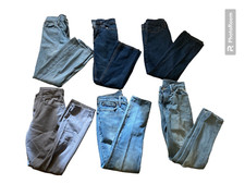 Old Navy Jeans Mens 29x30 Denim Zip Pockets Straight Leg Bootcut Lot Of 6