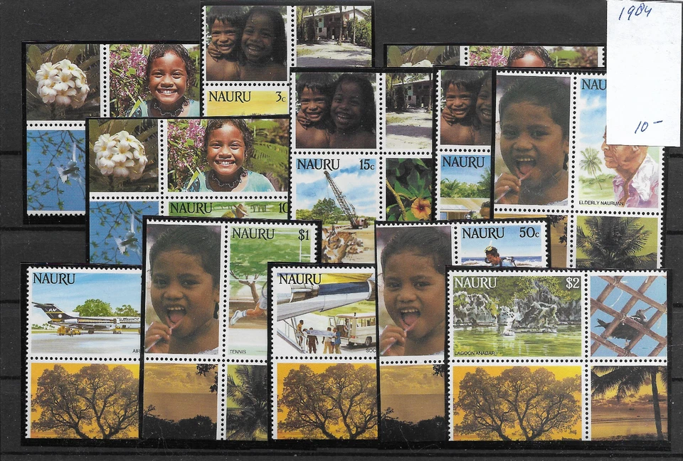 NAURU @ 1984 DEFINITIVOS MNH BUEN PRECIO @Aus.539 Foto 1 de 1