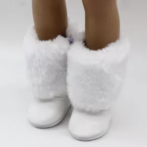 Mode Schnee Baumwolle Stiefel für 18" Puppe American Girl Winterschuhe - Bild 1 von 3