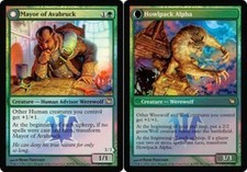 1x FOIL MAYOR OF AVABRUCK - Human - Innistrad - MTG - NM - Magic the Gathering