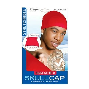 MAGIC COLLECTION MEN'S SPANDEX SKULL CAP - 4764 AST + PREMIUM DELIVERY - Picture 1 of 1