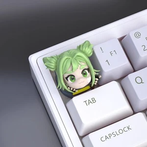 LOL Game League Of Legends Zeri Jinx stereoscopic Keycap For Mechanical Keyboard - Picture 1 of 6