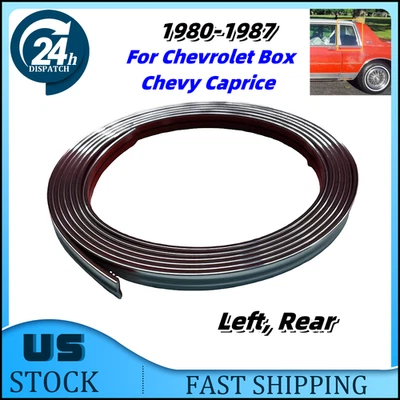 For 1980-1987 Chevrolet Box Chevy Caprice Chrome Window Trim Refresh Kit 1/4 - Изображение 1 из 4