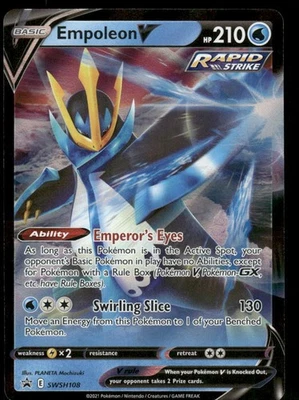 Empoleon V - SWSH108 Promo Holo NM Pokemon SWSH: Sword & Shield Promo Cards - Image 1 of 2