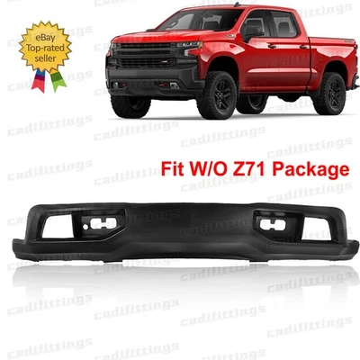 Cubierta de parachoques delantero cenefa inferior sin Z71 para Silverado 1500 2019-2021 842199069 Foto 1 de 4