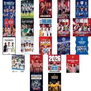 2026 Calendar Football Month to View A3 Calendar Footie Fan Official Product - Picture 1 of 138