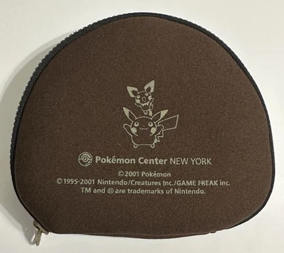 Pokemon Center New York Limited Edition Pikachu Pouch Case Game Boy Advance 2001 - Image 1 of 3