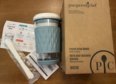 NEW Pampered Chef Frozen Drink Maker Item # 101370 - Image 1 of 3