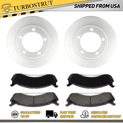 Rotor y pastilla de freno trasero OE para Freightliner FS65 1999-2004 5,9 L garantía de por vida Foto 1 de 4