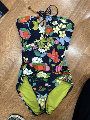 Kate Spade Bandeau One Piece Blazer Blu Large - Image 1 of 4