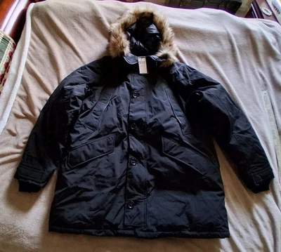 Мужские Ralph Lauren Polo 2XL XXL зимние вниз пуховик $$$ куртка с Ярлыками  - Изображение 1 из 4