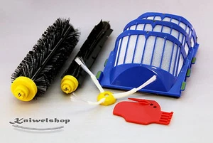 Bürsten und AeroVac Filter Set für iRobot Roomba 600 610 620 621 630 650 660 665 - Bild 1 von 1