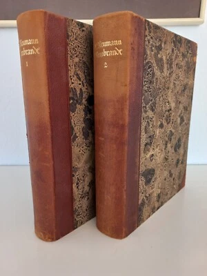 Rembrandt van Rijn von Carl Neumann | Zwei Große Prunkvolle Halbleder-Bände - Bild 1 von 4