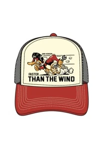 Gorra de hombre King Kerosin Cap Trucker Faster than the wind blanca roja negra - Imagen 1 de 5