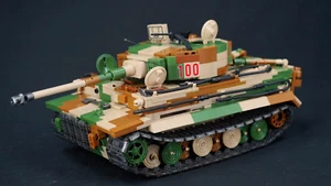 WW2 German Tiger I Heavy Tank Collectable Building Blocks - Picture 1 of 16