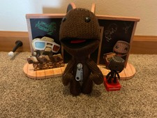 Little Big Planet 2 PS3 Bookends,Sackboy Plush, Bobble Head & Creator's Resource