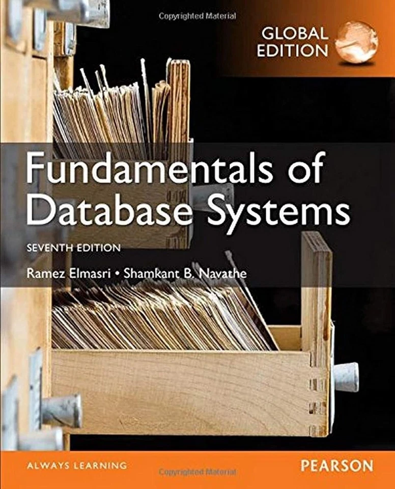 Fundamentals of Database Systems, Global Edition 7th ed. Edition - Image 1 of 1