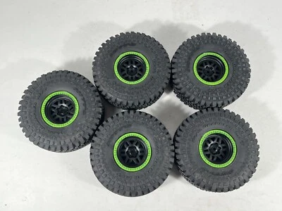 5x NUEVOS NEUMÁTICOS NITTO TRAIL GRAPPLER M/T Y RUEDAS HEXAGONALES DE 12 MM de LOSI HAMMER REY Foto 1 de 4