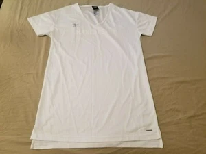 Womens Umbro Shirt Dress L Large White Athletic Night Gown - Picture 1 of 11