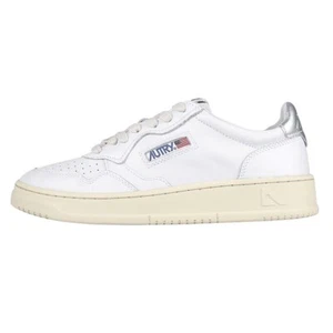 New AUTRY WOMEN MEDALIST LOW SNEAKERS AULW LL05 EUR 35-40 WHITE/PINK AULWLL05 - Picture 1 of 9
